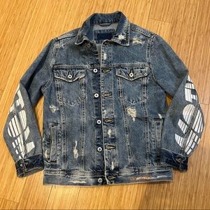 Zara jeans jacket M